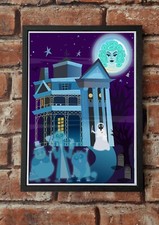 Disney Haunted mansion retro