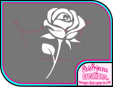 Rose C Flower Pretty Sticker