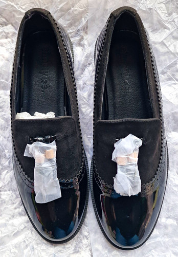 Ladies loafers black size - ladies,