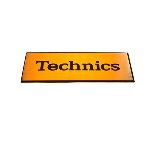 Technics 116x36mm emblem badge - emblem,