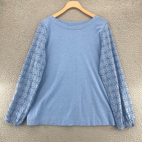 Jill top womens medium - jill, blue