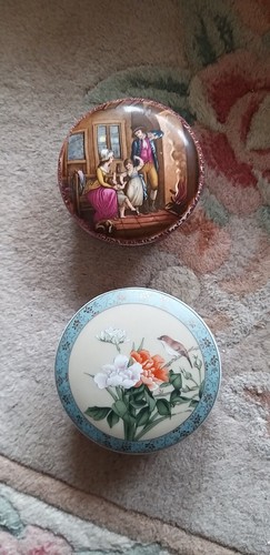 Vintage trinket pill boxes - 2,