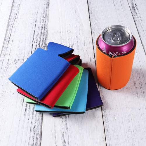 Pcs fabric beer can cooler - 10,