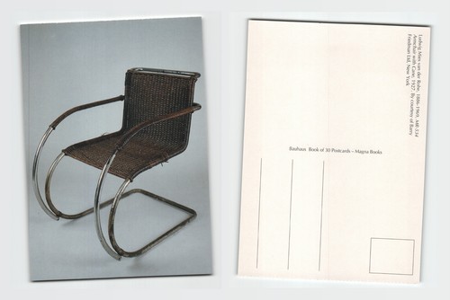 Postcard bauhaus design - bauhaus,