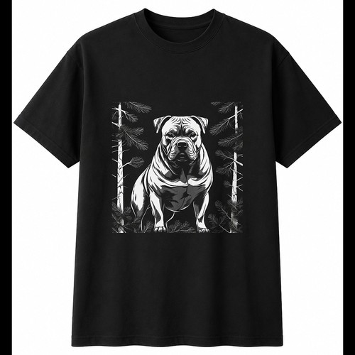 Greyscale american bully - greyscale,