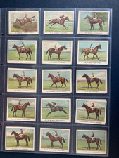 cigarette cards winners of the turf large 1925 full set