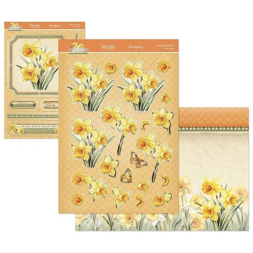 Hunkydory delightful daffodils - delightful,