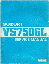 SUZUKI VS750GL INTRUDER ORIGINAL 1985 FACTORY SERVICE MANUAL