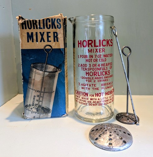 Vintage horlicks mixer - vintage,