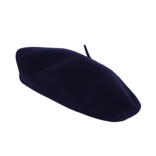 Plain beret hat - beret,