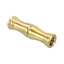 M10 Solid Brass Lamp Neck Turned Brass Spindle Lamp Finial Lamp Decoration