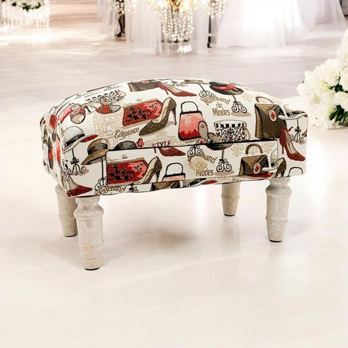 Footstool chic design - footstool,