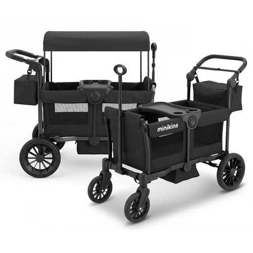 Foldable kids wagon seater - kids, 2