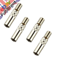 4PCS 39mm Chrome Tyre Wheel Valve Extension Extender Caps Stem For Car Truck