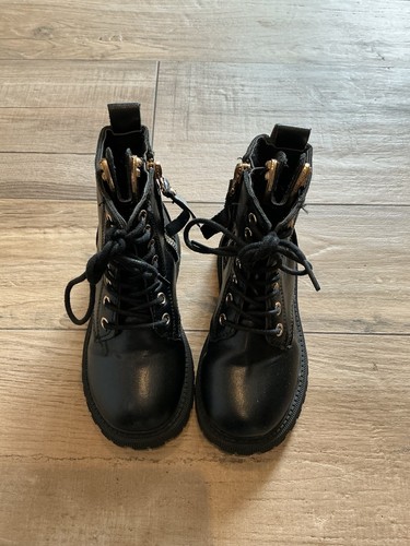 Girls black lace ankle - girls,