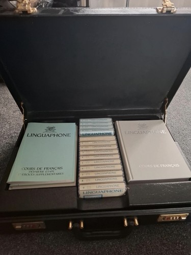Linguaphone french course box - course,