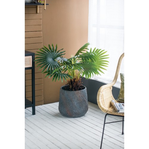 2x14 2x13 cement planter - 14.2x14.2x13.4",
