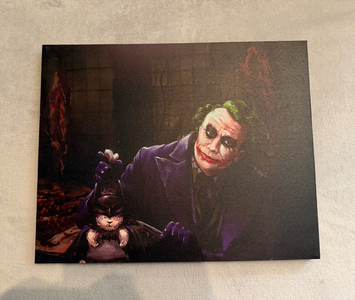 Joker batman comics wood - joker,