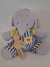 RARE Humphrey's Corner Lottie Elephant Plush Bear Factory BAB Build A Bear 2005
