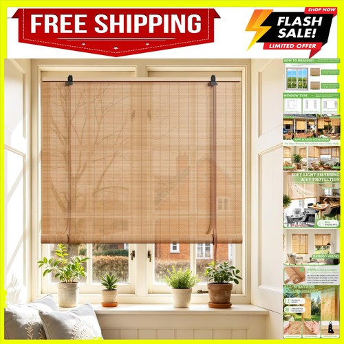 Bamboo blinds 23x48 inch - 23x48,