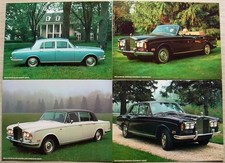 ROLLS ROYCE & BENTLEY USA Sales Literature Pack 1975 CORNICHE Silver Shadow ++