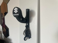 Motorcycle Helmet Holder With