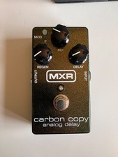 MXR M169 Carbon Copy Analog Delay Guitar Effects Pedal Excellent Condition