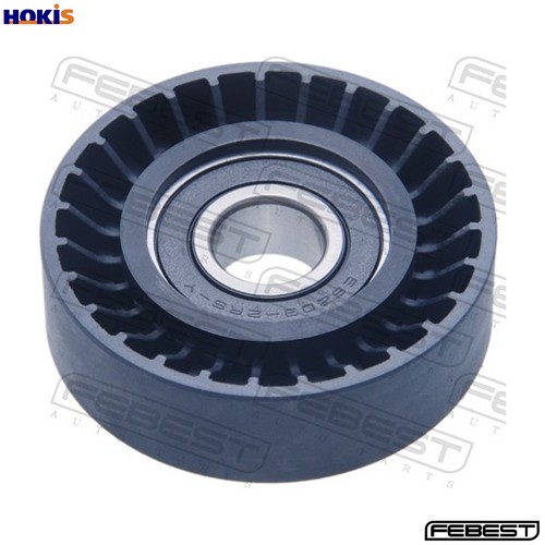 Tensioner pulley vribbed - pulley,