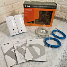 D Link  Powerline Homeplug AV Network Starter Kit DHP-P307AV Boxed  D-link