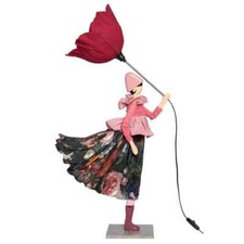85cm Tall Lamp Windswept Lady