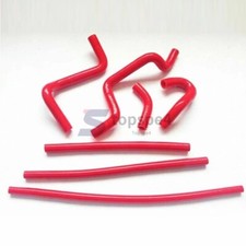 RED For Fiat Punto 1.4 GT Turbo GT3 Ancillary Silicone Hoses Kit 10 colors pipe