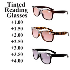 Sun Readers Graduated Tinted Reading Glasses  +1.00 to +4.00 Sunglasses UV400