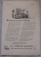 1949 Jowett Javelin 1.5-litre Original advert No.5