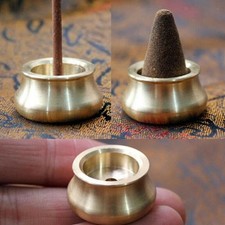 Solid Brass Incense Cone