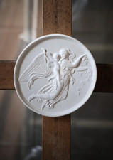 Day Roundel Handmade Plaster