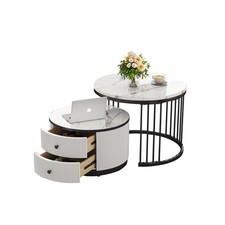 High Gloss Modern Round