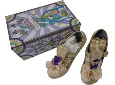 Irregular Choice Can't Touch This Women's Heel UK 7 Cream Floral Embellished