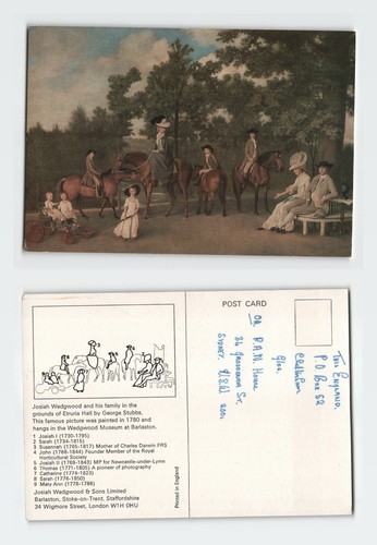 Vintage postcard josiah - postcard,