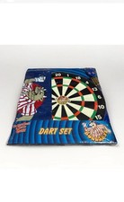 Bullseye Bully Dart Set Vintage Collectible Dart Board, Darts, Oche UNOPENED