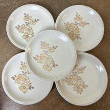 Set of Five Vintage 1970s, Biltons ‘Wild Rose’ Pattern Side Plates  16.5cm