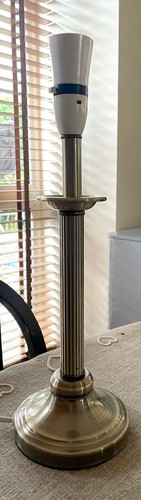 Vintage fluted brass - fluted,