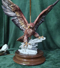 Giuseppe Armani Eagle Lamp Florence Italy 1983 Art 356E 19" Tall Sculpture