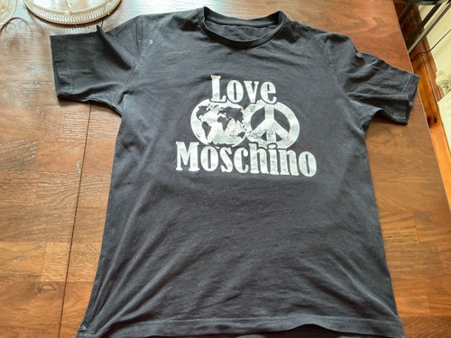 Love moschino black white - moschino,black,white, aged