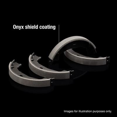 Rear axle brake shoe set - brake,