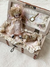 Antique Minionette Bisque Doll