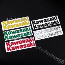 KAWASAKI NINJAH2 MOTORCYCLE 3D BLACK RED FUEL TANK BADGE EMBLEM DECALS STICKER#0