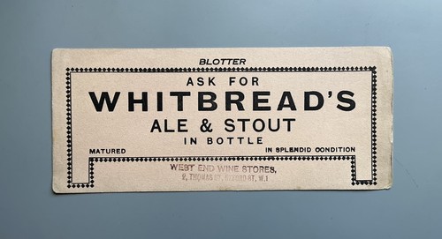 C1940s whitbread ale - ale, &