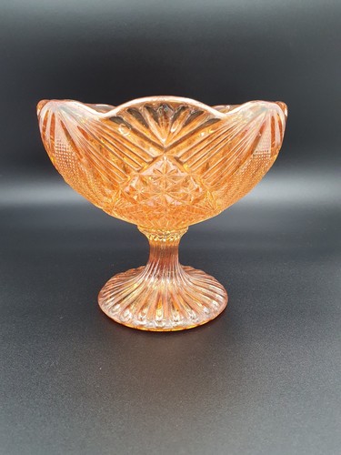 Vintage marigold orange glass - vintage,