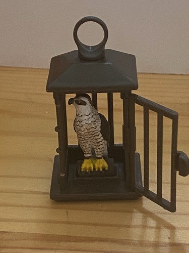 Dolls house bird cage - bird, with