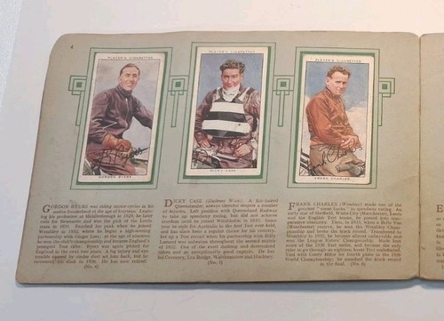 Vintage speedway riders - vintage,